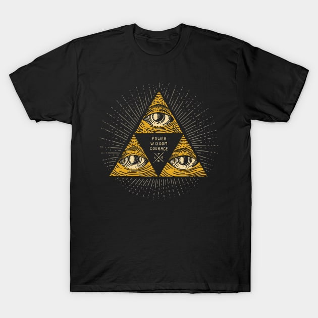 Trilluminati T-Shirt by Azafran